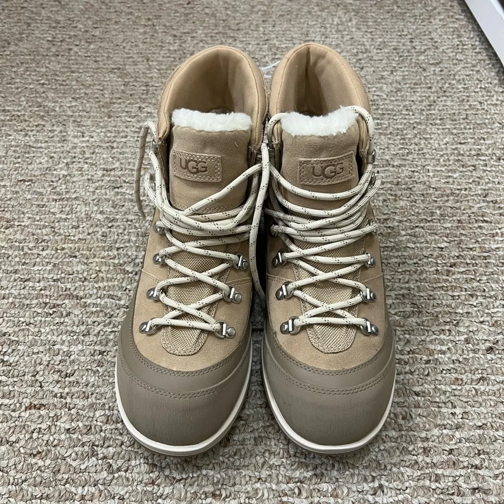 Ugg Sand Brecken Lace Extreme Waterproof Winter Boots 1158221